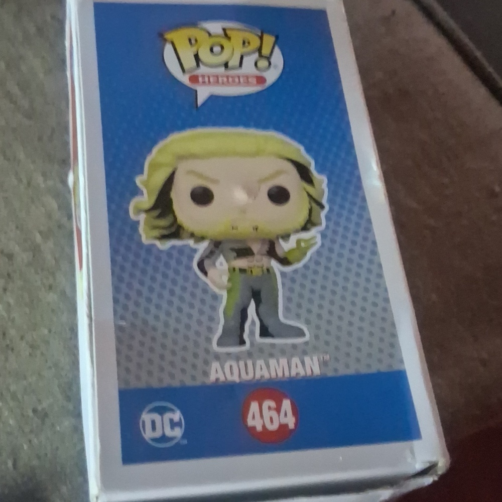 Funko Pop! Heroes Aquaman #464 Target Exclusive - Justice League (Damaged Box) - Picture 7 of 9